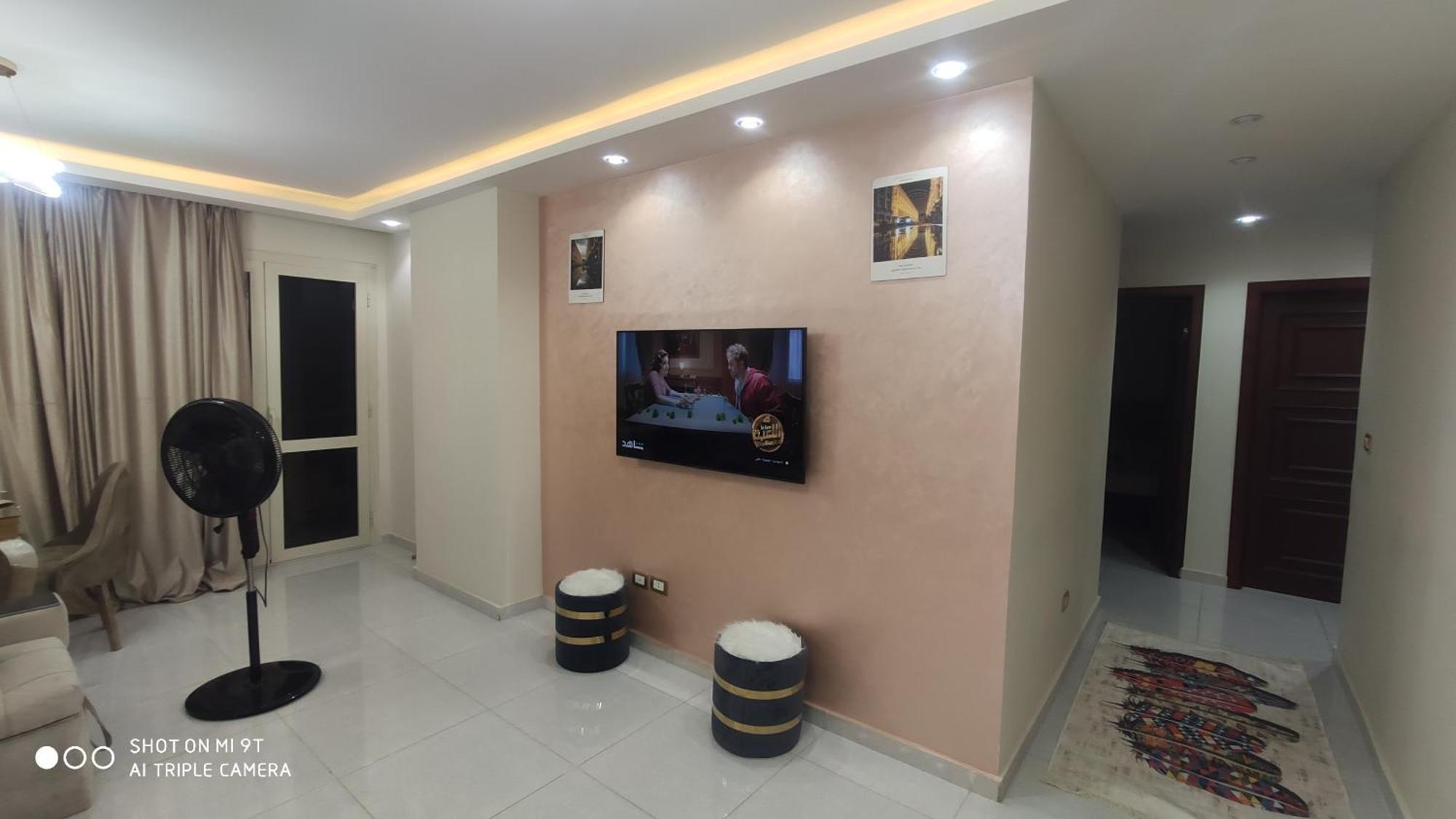 Apartment للإيجار المفروش المدد القصير بكمبوند سما القاهرة. Kairo